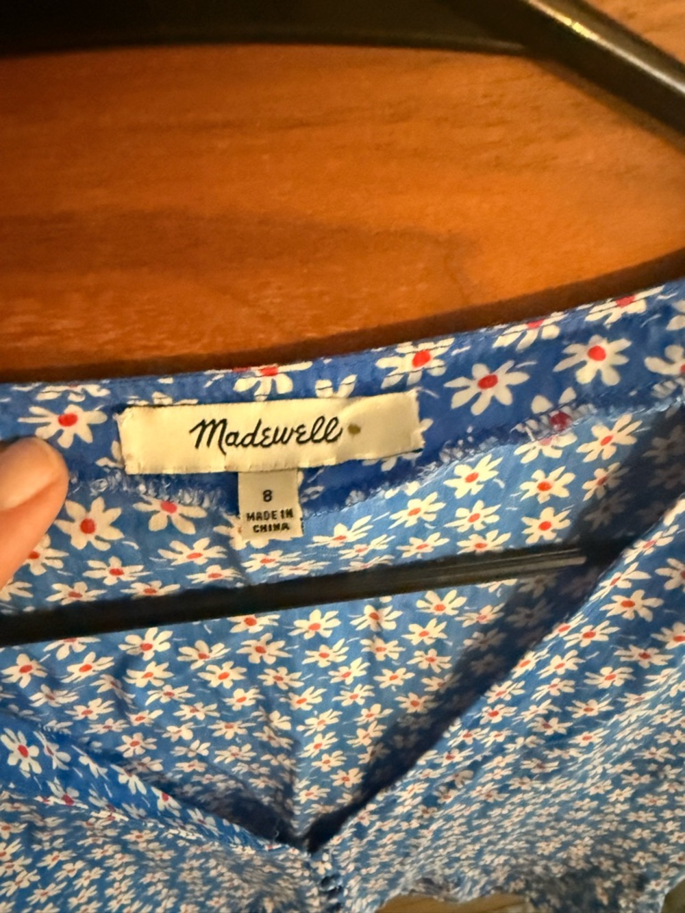 Madewell Belle Tank Top in Mini Daisy RV$78 - Picture 4 of 5